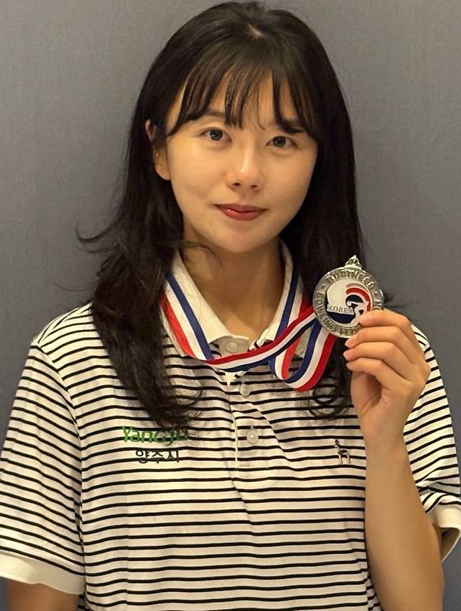 2025 남원 한국실업볼링연맹 전국실업볼링대회 여자부 개인종합에서 우승한 하유림(양주시청). 사진=양주시청