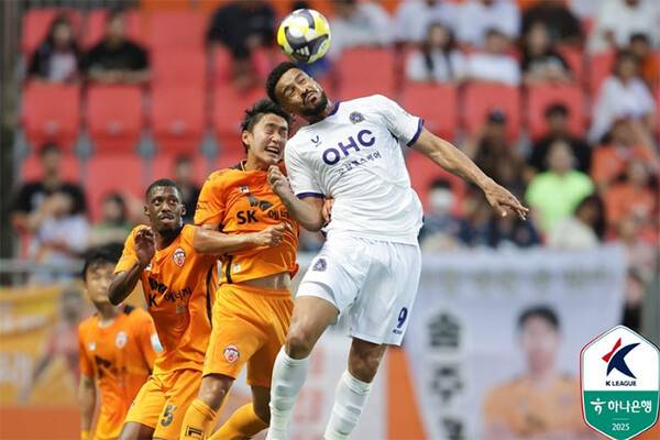 19일 오후 7시 제주월드컵경기장에서 열린 제주SK와 FC안양의 K리그1 2025 22라운드 경기 (사진=한국프로축구연맹)