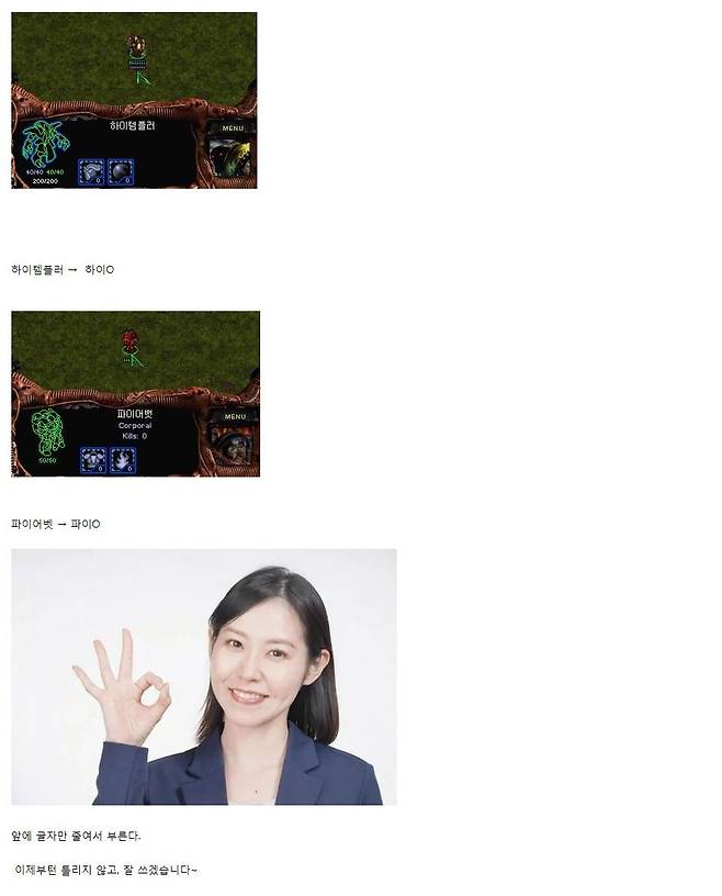 3.JPG 스타크래프트 유닛 호칭논란 정리