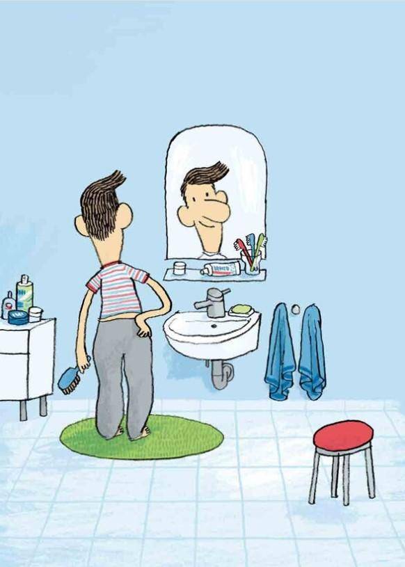 독일 그림책 '제발 돌아와, 내 머리카락!'의 한 장면. 주니어RHK 제공