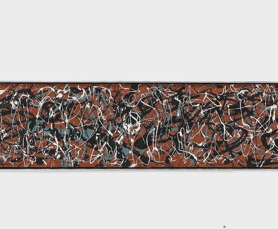 국립아시아문화전당(ACC)은 18일부터 오는 10월 9일까지 광주광역시 동구 ACC 내 문화창조원에서 ‘뉴욕의 거장들’ 특별전을 개최한다. 사진은 잭슨 폴록이 액션 페인팅 기법으로 제작한 ‘수평적 구조’. 사진 ACC