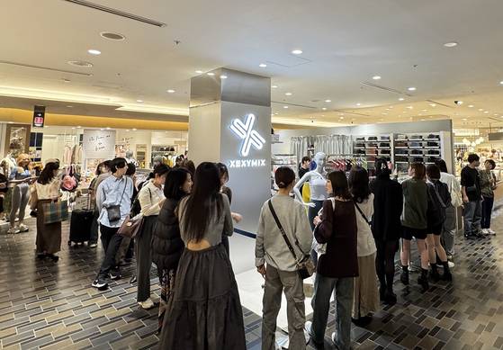 젝시믹스 일본 3호점 전경. 젝시믹스