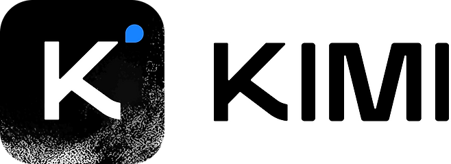 키미 로고. 키미 소개 웹페이지 캡처