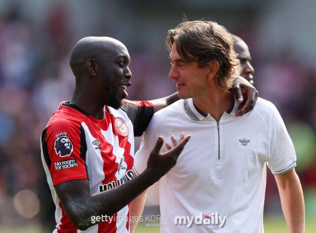 프랭크 감독과 위사/게티이미지코리아