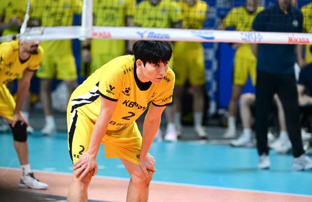 경기 중인 황택의./KOVO