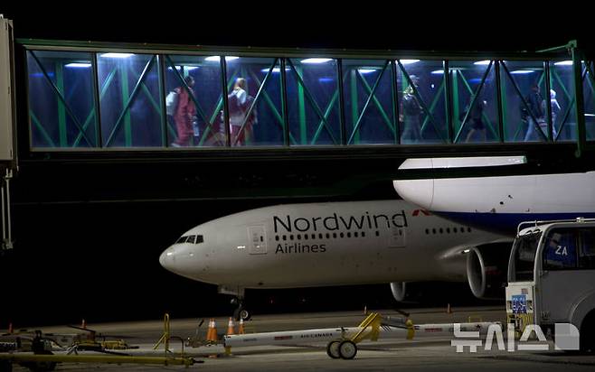 [AP/뉴시스] 러시아 민간 노드윈드 항공사 여객기 (사진=뉴시스DB) 2025.07.19.