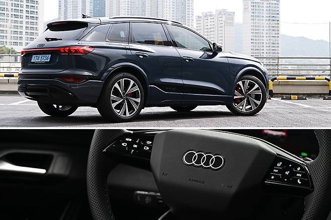 아우디 SQ6 e-트론. 사진: 김학수 기자