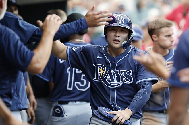 ▲ 탬파베이 레이스 김하성. ⓒ연합뉴스