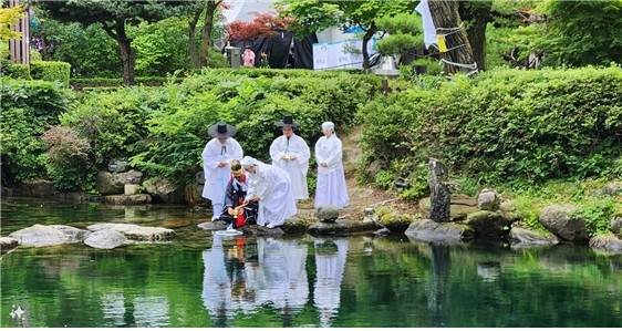 지난해 태백문화원의 발원제 모습 [태백문화원 제공.재판매 및 DB 금지]