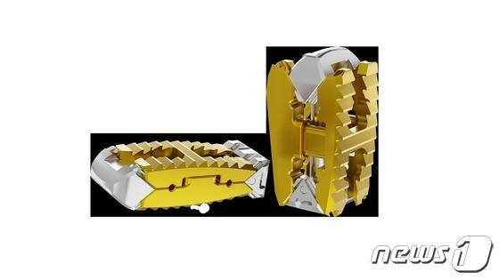 높이확장형 척추 임플란트 '패스락-TM' 제품 사진 (엘앤케이바이오메드 제공)