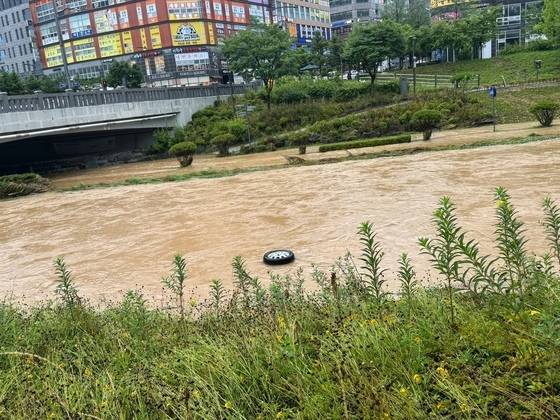 지난 17일 집중호우가 내린 세종시 자료사진. / 뉴스1