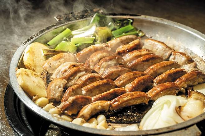 서울 영등포구 ‘당산회관’ 한우곱창. /김용재 영상미디어 기자