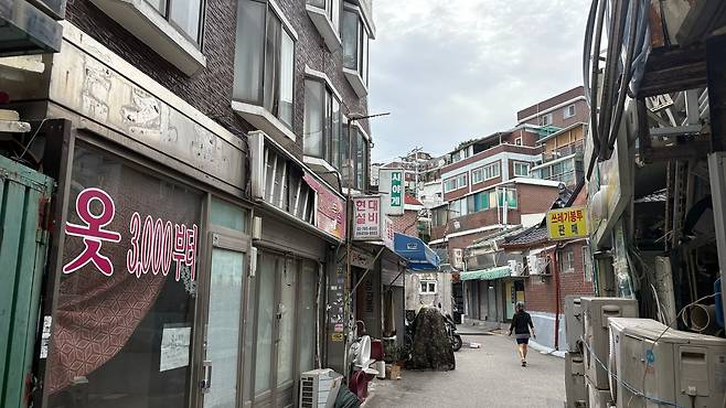 지난달 24일 오후 3시 서울 종로구 창신동의 어느 골목. /조민희 기자
