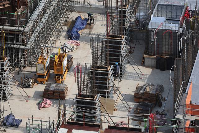 서울 성북구 한 아파트 건설 현장. [연합뉴스]