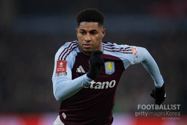 마커스 래시퍼드(애스턴빌라). 게티이미지코리아