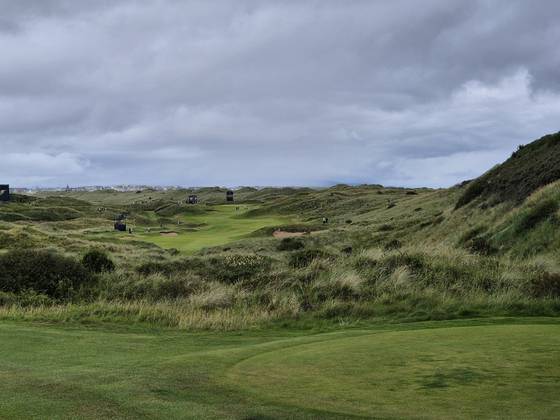 2025년 디 오픈 챔피언십이 열리는 로열 포트러시 골프장. 성호준 기자