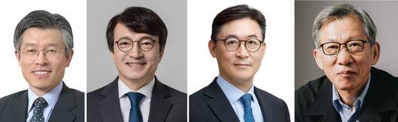 이재명 대통령은 20일 인사혁신처 처장에 최동석 최동석인사조직연구소장을, 새만금개발청 청장에 김의겸 전 더불어민주당 의원을 각각 임명했다. 또 금융위원회 부위원장에 권대영 금융위원회 사무처장을, 국립중앙박물관장에 유홍준 명지대 미술사학과 석좌교수를 임명했다. 사진 왼쪽부터 최동석, 김의겸, 권대영, 유홍준. 대통령실 제공