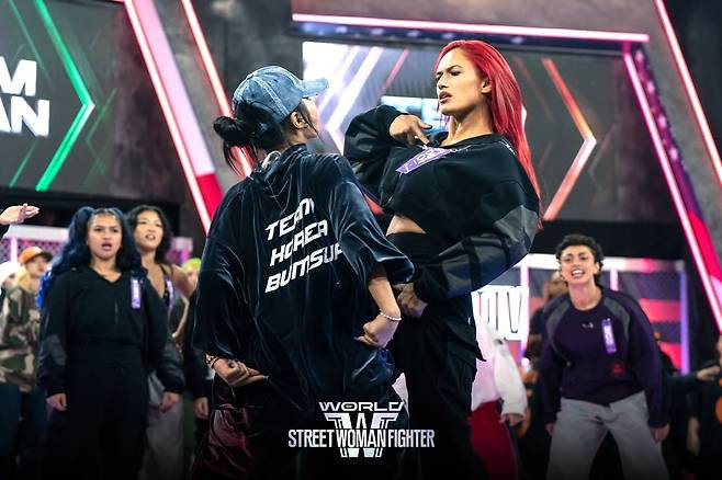 엠넷 <월드 오브 스트릿 우먼 파이터> 스틸컷. 엠넷 제공