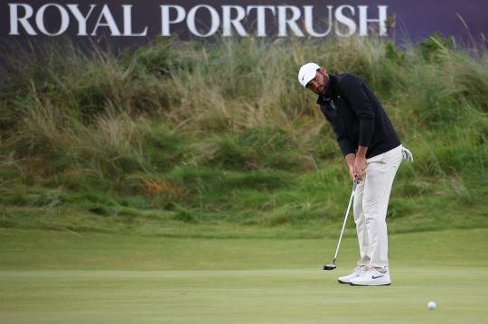 스코티 셰플러의 경기 모습. 사진[AFP=연합뉴스]