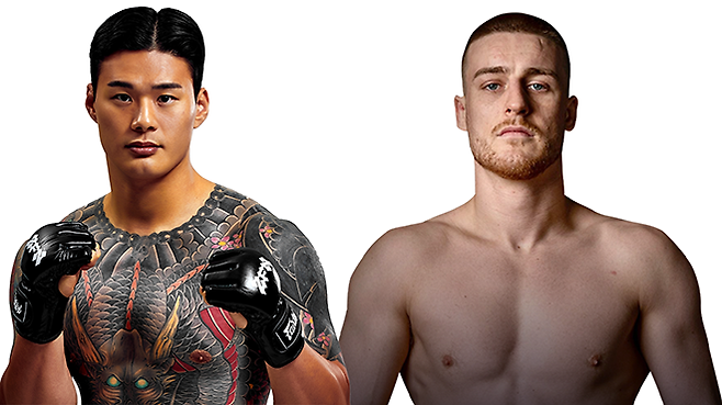 제8대 로드FC 미들급 챔피언 황인수, UFC 리얼리티 프로그램 The Ultimate Fighter 시즌32 미들급 토너먼트 준결승 패디 매코리. 사진=ZFN/Cage Warriors 프로필