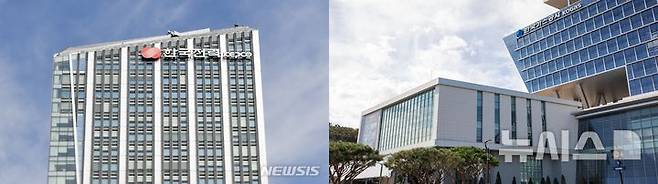 [세종=뉴시스]좌측부터 한국전력과 한국가스공사 전경.(사진=각사제공)