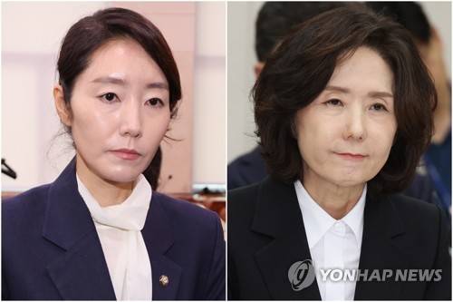 강선우 여성가족부(왼쪽)·이진숙 교육부 장관 후보자 [연합뉴스 자료제공]