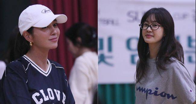 [사진] 관중석에서 아들을 응원하는 배우 이민정, 이요원