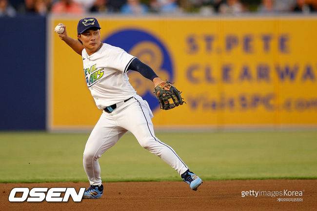 [사진] 탬파베이 레이스 김하성. ⓒGettyimages(무단전재 및 재배포 금지)