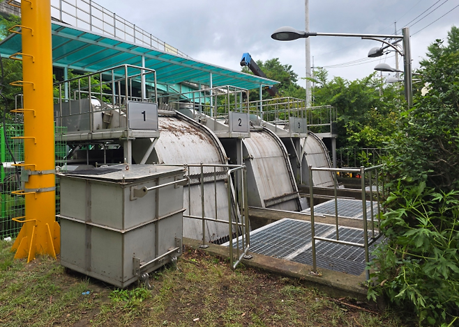 대구 북구 노곡동에 있는 배수펌프장. 2025. 07. 19. 대구 민경석 기자