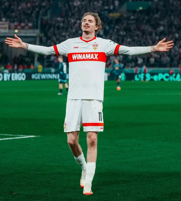 바이에른 뮌헨은 2025~2026시즌을 앞두고 슈투트가르트 공격수 닉 볼테마데(사진)의 영입을 추진하고 있다. 그러나 슈투트가르트가 좀처럼 이적을 허락하지 않아 볼테마데의 에이전트 측에서 불만을 표출한 상황이다. 사진출처│닉 볼테마데 인스타그램