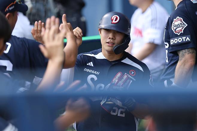 두산 신인 박준순 6월 21일 경기. [두산 베어스 제공. 재판매 및 DB 금지]