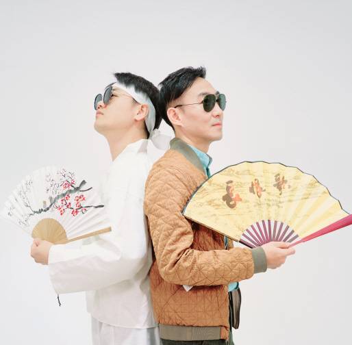 김현승 전자음악단 '가락' 디렉터(사진 오른쪽).