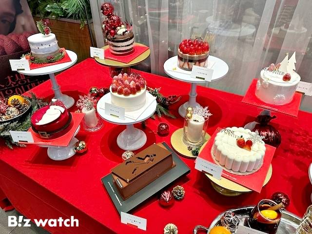 투썸플레이스 2024 홀리데이 시즌 신제품./사진=정혜인 기자 hij@