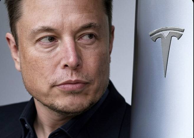 일론 머스크 테슬라 CEO 그록 생성 이미지.