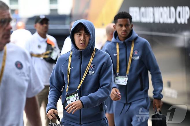 파리생제르맹의 이강인 ⓒ AFP=뉴스1