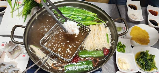 장수식당 장어 샤브샤브 장어구이