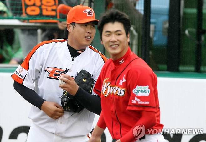 류현진과 김광현. 연합뉴스