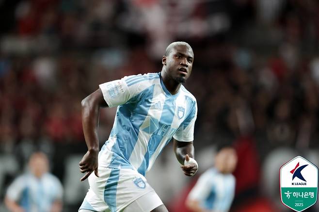 울산 HD 데뷔전을 치른 말컹. 사진=프로축구연맹