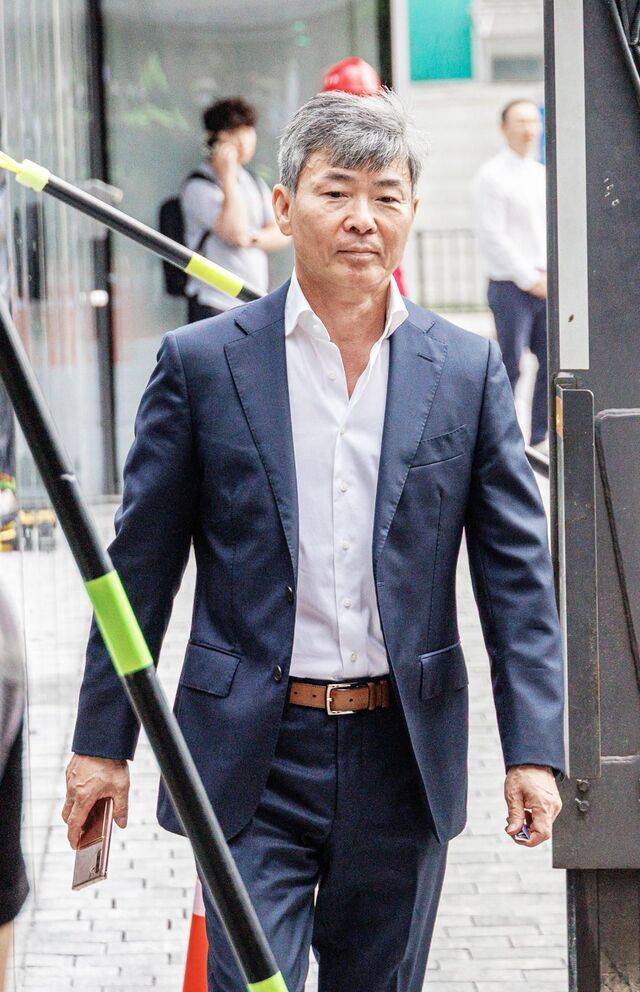 이종호 전 블랙펄인베스트 대표가 21일 서울 종로구에 마련된 김건희 특검 사무실에 출석하고 있다. 이한형 기자