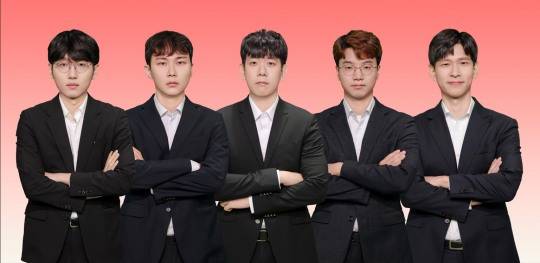 제27회 농심신라면배 한국 대표팀. 사진[연합뉴스]