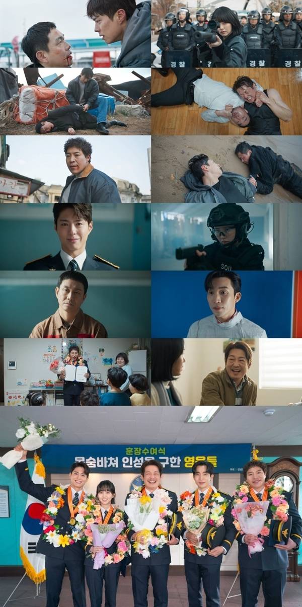 JTBC ‘굿보이’가 불의에 찬 세상에 짜릿한 어퍼컷을 날리며 ‘굿’ 엔딩을 완성했다. / 사진 = ‘굿보이’ 영상 캡처, SLL, 스튜디오앤뉴, 드라마하우스스튜디오