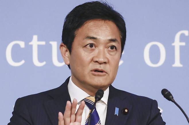 다마키 유이치로 일본 국민민주당 대표 [AP]