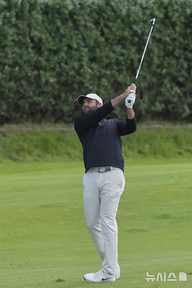 [포트러시=AP/뉴시스] 스코티 셰플러. 2025.07.19