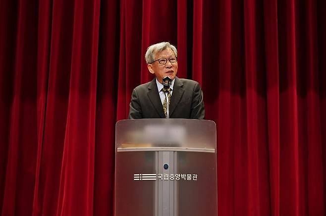 [서울=뉴시스] 17일 취임한 유홍준 신임 국립중앙박물관장 (사진=국립중앙박물관 제공) 2025.07.21. photo@newsis.com *재판매 및 DB 금지