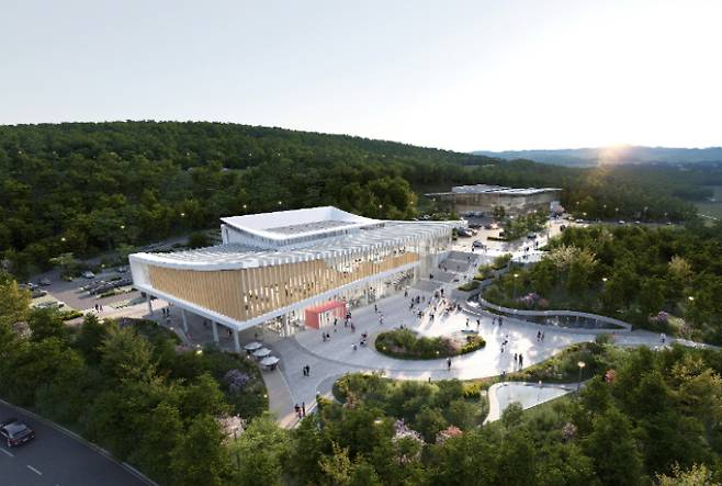 경주시 반다비체육센터 제안공모 당선작. 경주시 제공