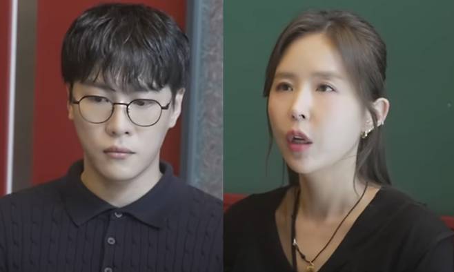 문원(왼쪽), 신지. 유튜브 채널 ‘어떠신지’