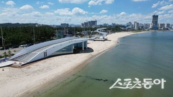 포항 송도해수욕장 전경. 사진제공ㅣ포항시