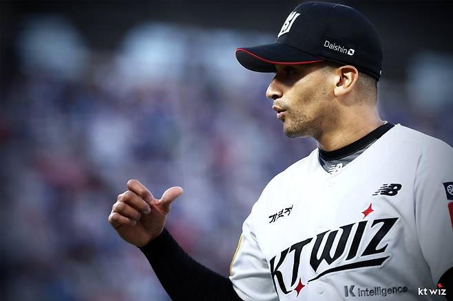 ▲ 윌리엄 쿠에바스 ⓒ kt 위즈