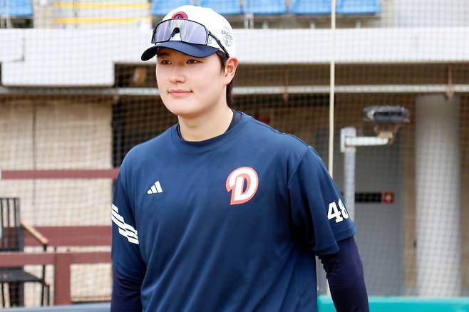 두산 베어스 김동준. /사진=두산 베어스 제공