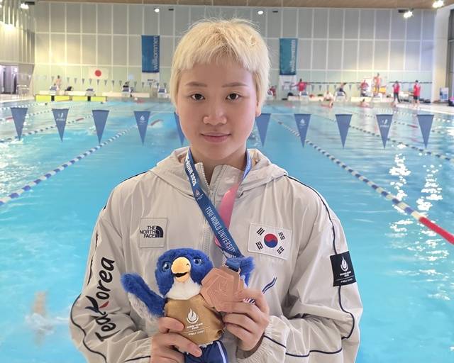 이은지. /사진=대한수영연맹 제공